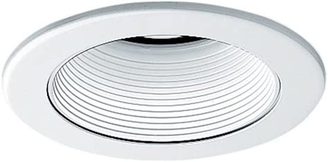 4 inch recessed baffle trim with metal bracket|shallow sloped recessed lighting.